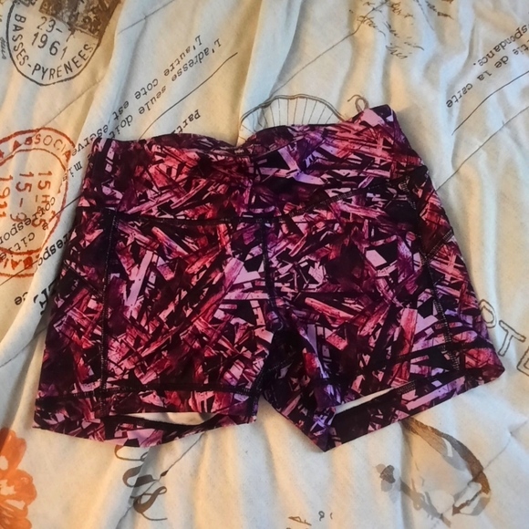 Tek Gear Women's Purple and Pink Athletic Shorts Size S, M - Picture 1 of 4